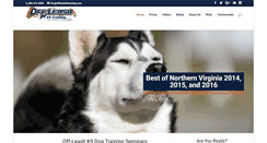 Desktop Screenshot of dogtrainerseminars.com